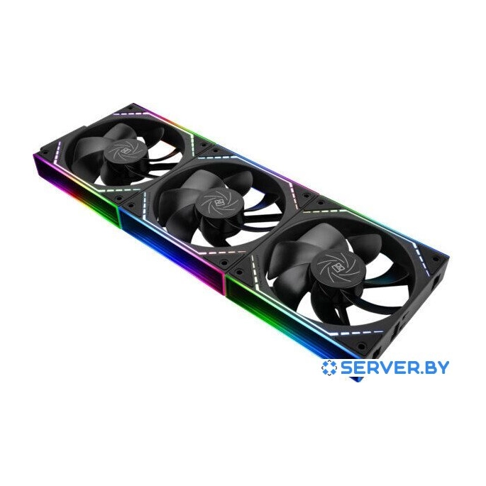Комплект вентиляторов для корпуса Thermalright TL-M12QR X3 (черный). Фото 1