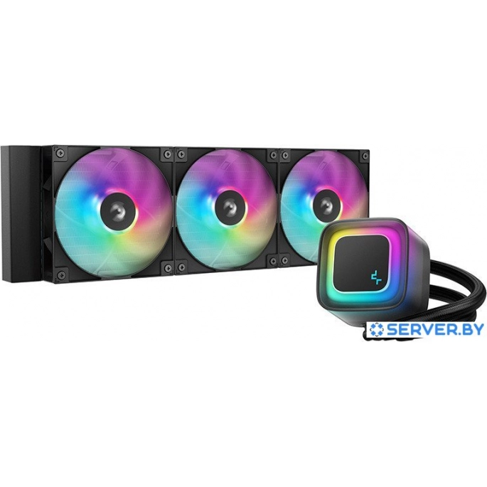 Система жидкостного охлаждения для процессора DeepCool LE360 V2 R-LE360-BKAMMC-G-2. Фото 1