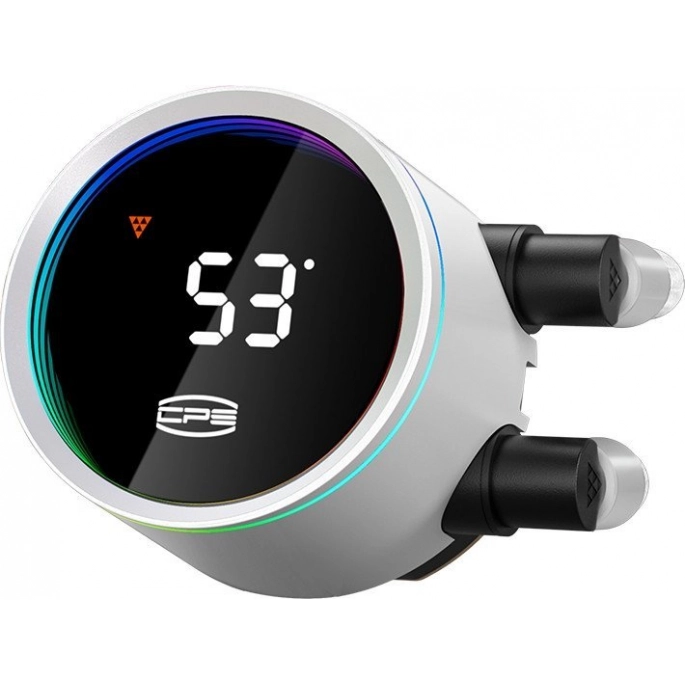 Система жидкостного охлаждения для процессора PCCooler DA360 Pro ARGB Digital (белый). Фото 4