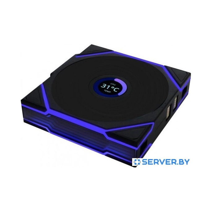 Комплект вентиляторов для корпуса с контроллером Lian Li Uni Fan TL 120 Wireless Reverse 12RTLLCD1W3B G99.12RTLLCD1W3B.R0. Фото2