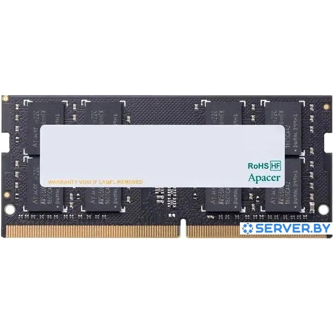 Оперативная память Apacer AS32GGB26CRBBGH 32ГБ DDR4 SODIMM 2666 МГц ES.32G2V.PRI. Фото 1