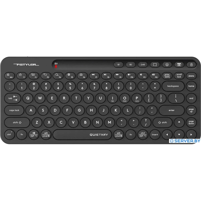Клавиатура A4Tech Fstyler FBK36C AS (черный). Фото 1