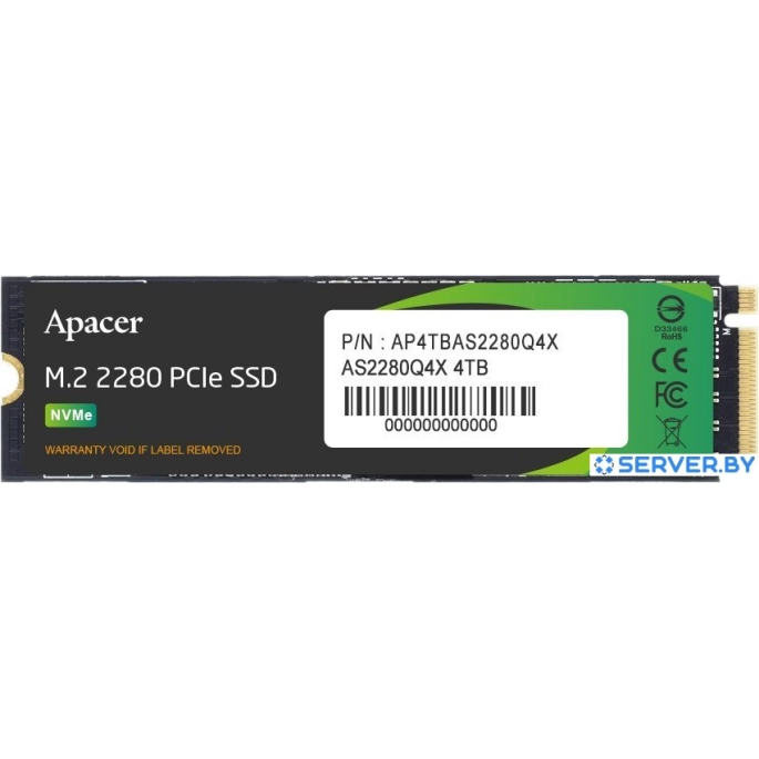 SSD Apacer AS2280Q4X 4TB AP4TBAS2280Q4X-1. Фото 2