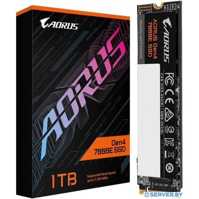Gigabyte Aorus Gen4 7000E 1TB AG470E1TB. Фото 4