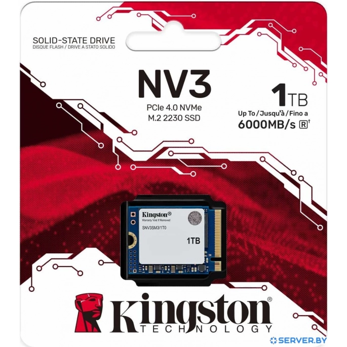 SSD Kingston NV3 1TB SNV3SM3/1T0. Фото 3
