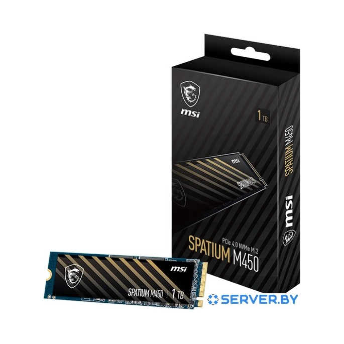 SSD MSI Spatium M450 1TB S78-440L980-P83. Фото 2