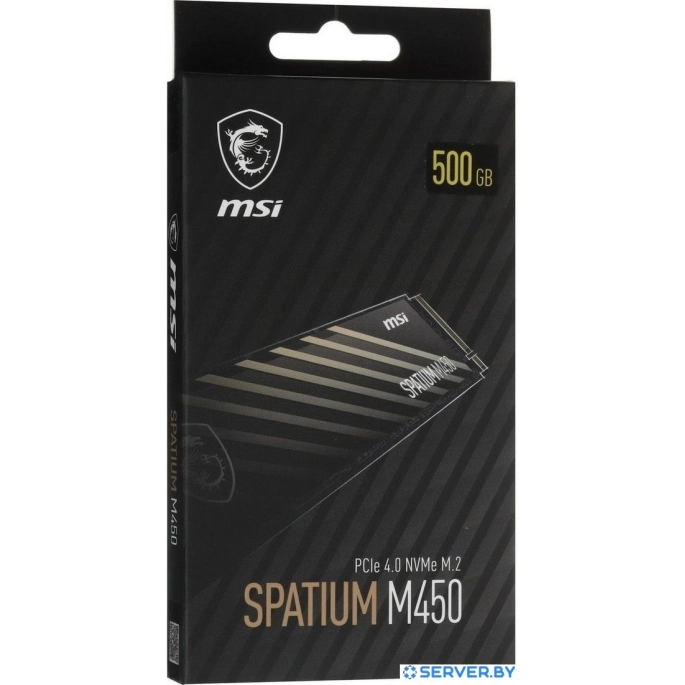 SSD MSI Spatium M450 V1 500GB S78-440K380-P83. Фото 3