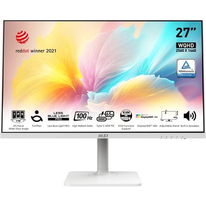 Монитор MSI Modern MD272QXPW. Фото 1