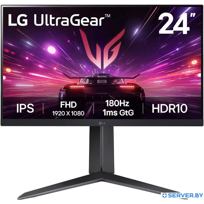 Игровой монитор LG UltraGear 24GS65F-B. Фото 1
