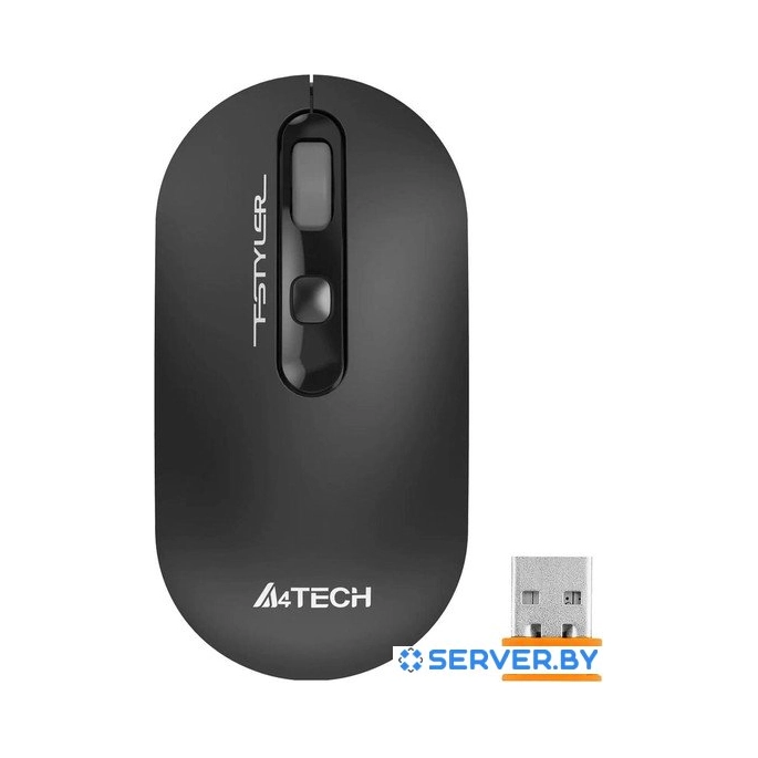 Мышь A4Tech Fstyler FG20S (серый). Фото 2