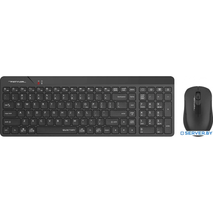Офисный набор A4Tech Fstyler FG2300 Air2 (черный). Фото 1