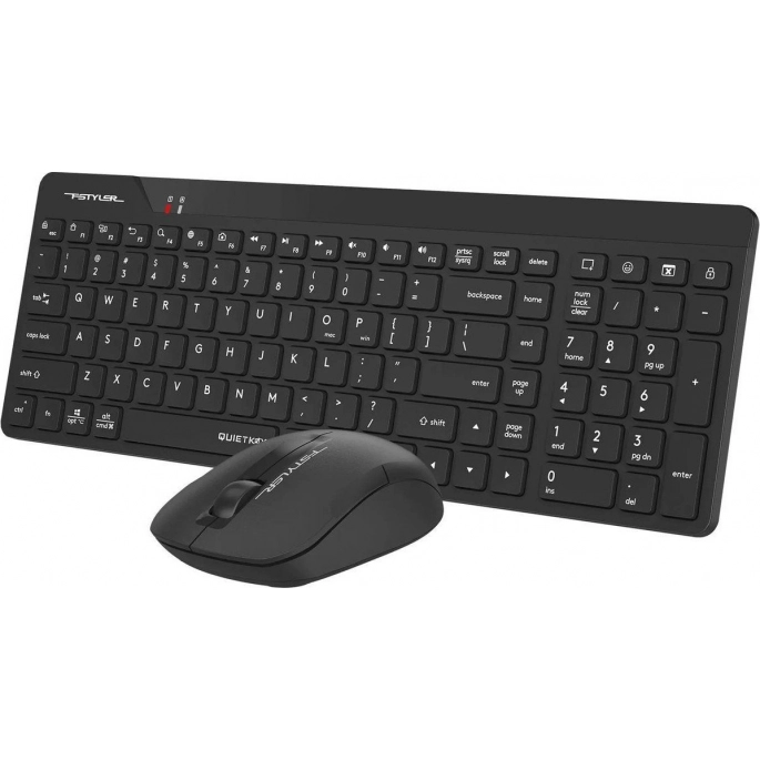 Офисный набор A4Tech Fstyler FG2300 Air2 (черный). Фото 4
