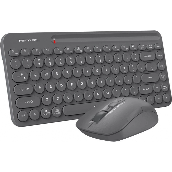 Офисный набор A4Tech Fstyler FG3200 Air2 (серый). Фото 3