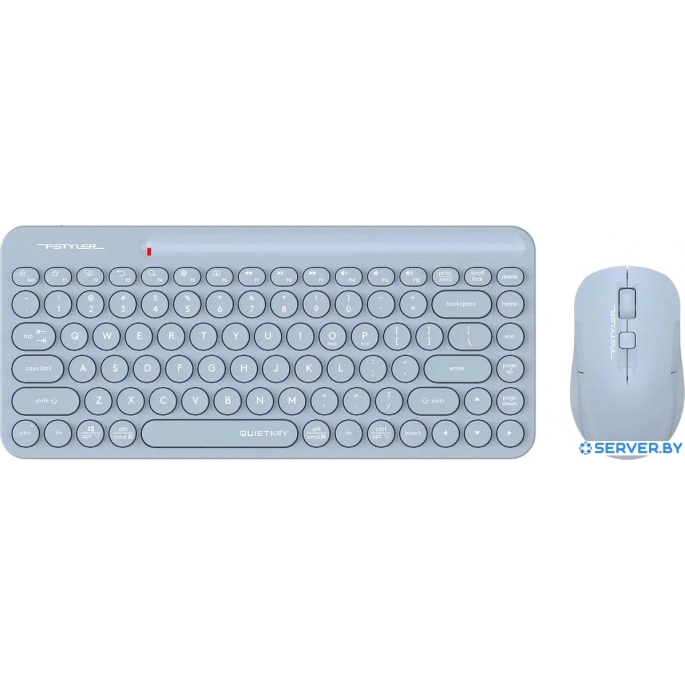 Офисный набор A4Tech Fstyler FG3200 Air2 (синий). Фото 1