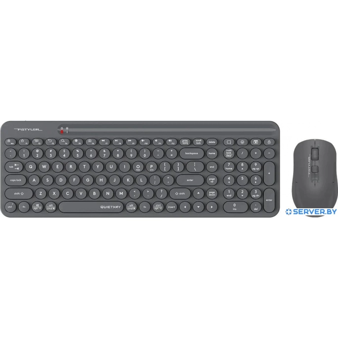 Офисный набор A4Tech Fstyler FG3300 Air2 (серый). Фото 1