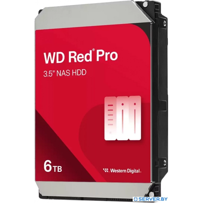 Жесткий диск WD Red Pro 6TB WD6005FFBX. Фото 1