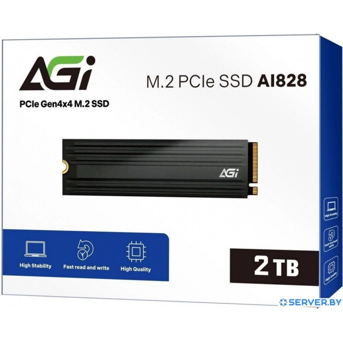 SSD AGI AI828 2TB AGI2T0G44AI82. Фото 3