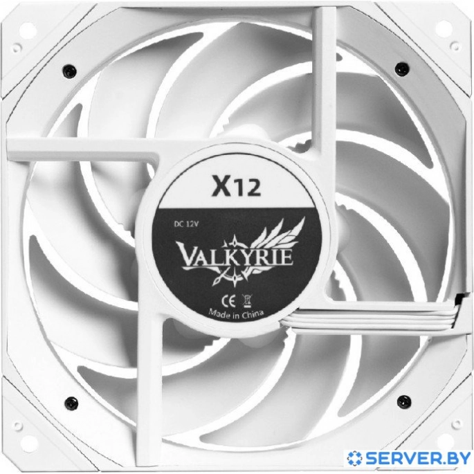 Вентилятор для корпуса Valkyrie X12 ARGB (белый). Фото 4