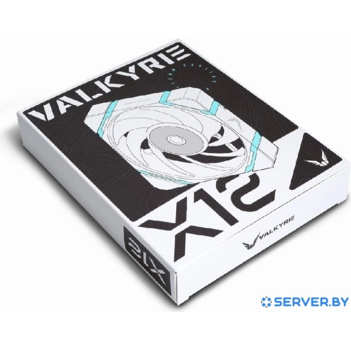 Вентилятор для корпуса Valkyrie X12 ARGB (белый). Фото 5