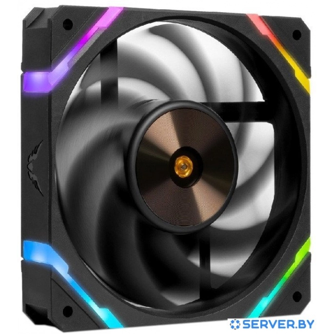 Вентилятор для корпуса Valkyrie X12 ARGB Reverse (черный). Фото 1