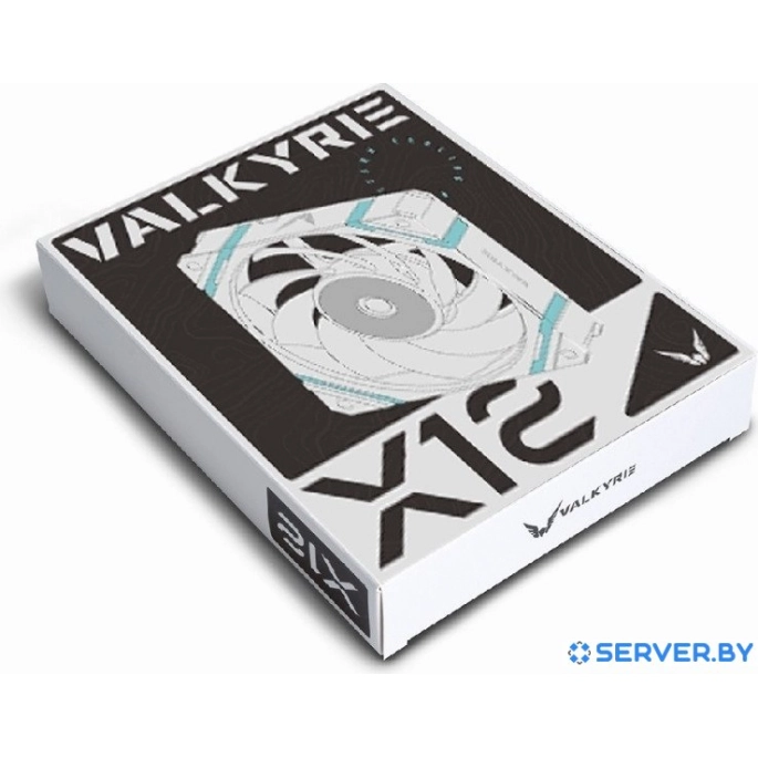 Вентилятор для корпуса Valkyrie X12 ARGB Reverse (белый). Фото 5