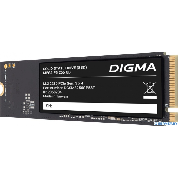 SSD Digma Mega P5 256GB DGSM3256GP53T. Фото 4