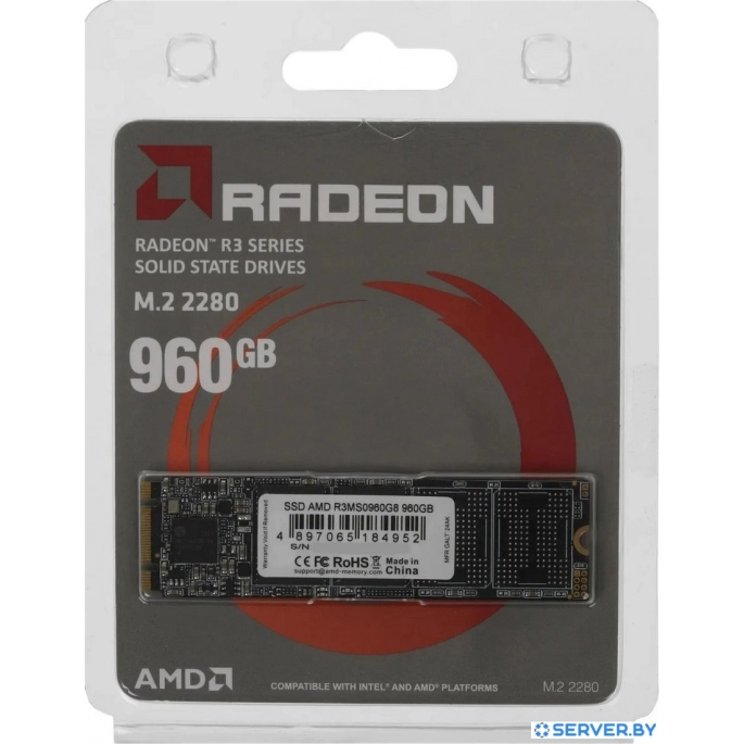 SSD AMD Radeon R3 960GB R3MS0960G8. Фото 3
