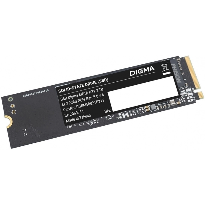 SSD Digma Meta P31 2TB DGSM5002TP31T. Фото 1