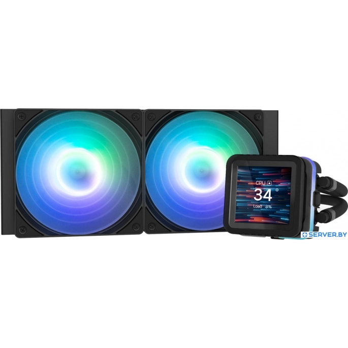 Система жидкостного охлаждения для процессора Zalman Alpha2 DS A24 (черный). Фото 1