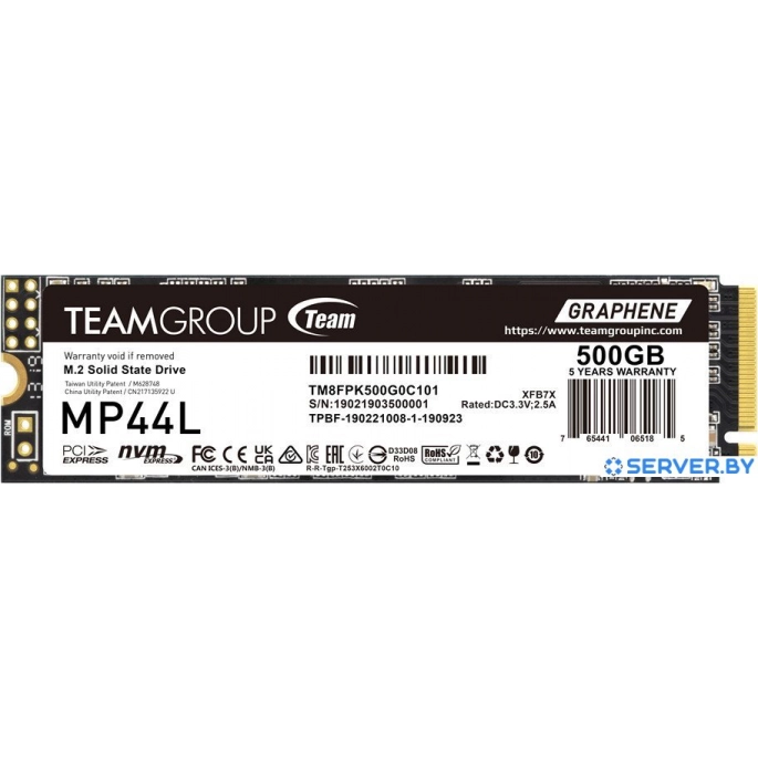 SSD Team MP44L 500GB TM8FPK500G0C101. Фото 1