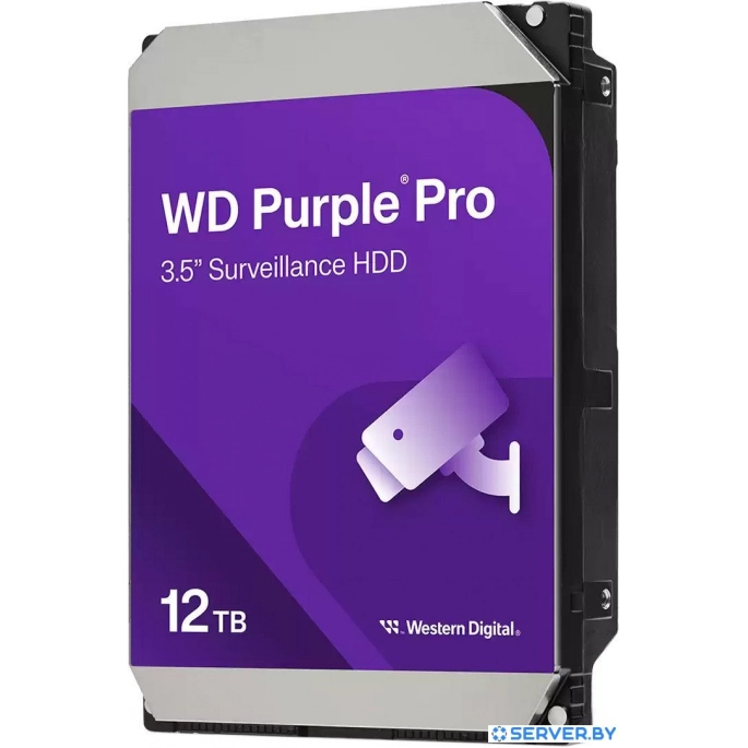 Жесткий диск WD Purple Pro 12TB WD122PURP. Фото 1