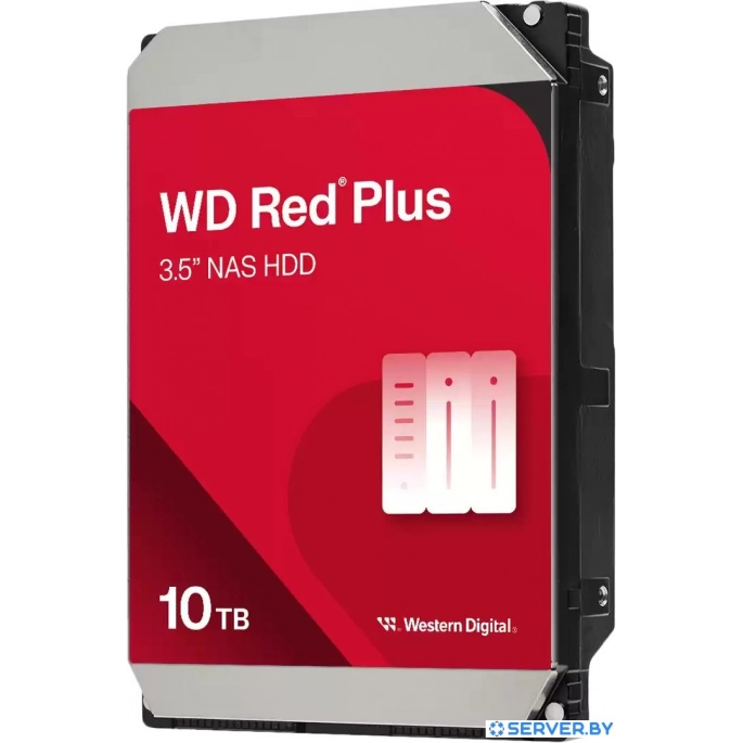 Жесткий диск WD Red Plus 10TB WD100EFGX. Фото 1