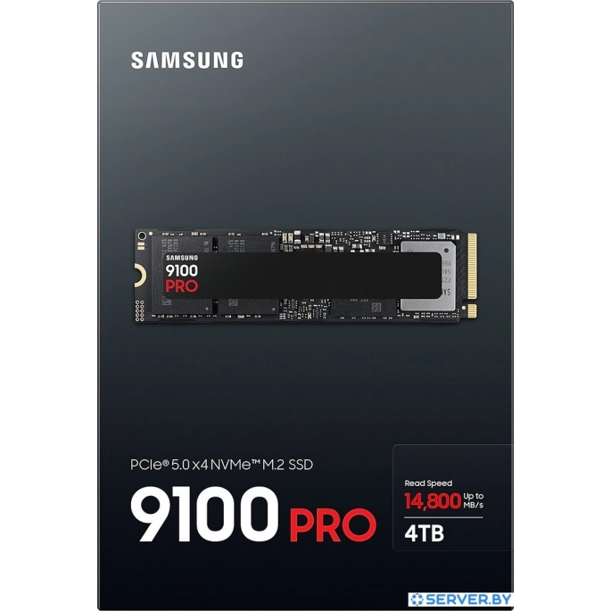 SSD Samsung 9100 Pro 4TB MZ-VAP4T0BW. Фото 5