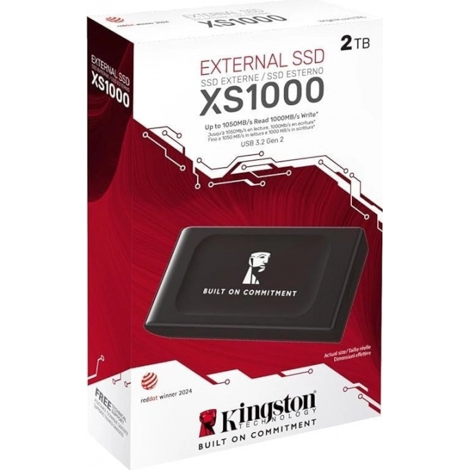 Внешний накопитель Kingston XS1000 2TB SXS1000/2000GA. Фото 2