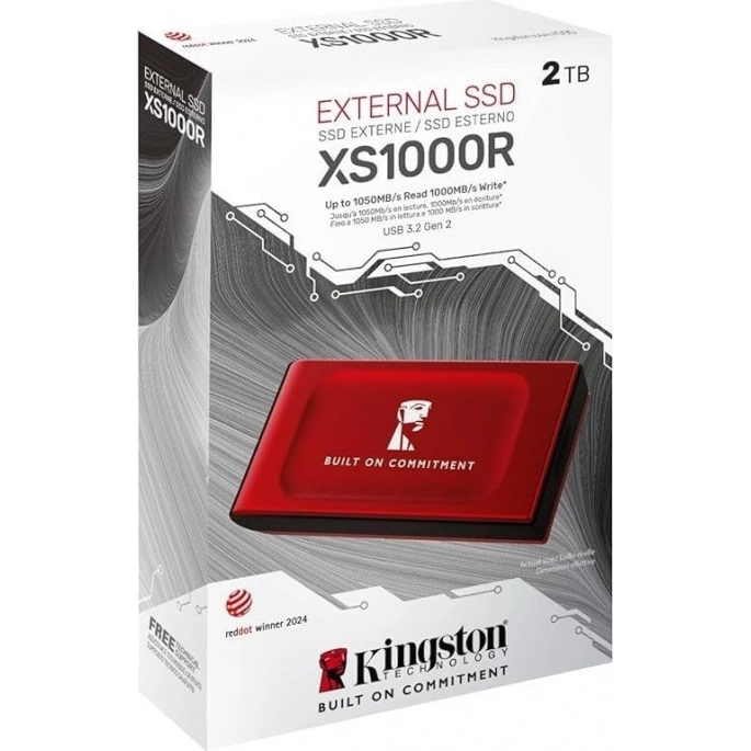 Внешний накопитель Kingston XS1000 2TB SXS1000R/2000GA. Фото2