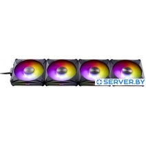 Комплект вентиляторов для корпуса с контроллером ADATA XPG Hurricane MAG 120 ARGB PWM (черный)