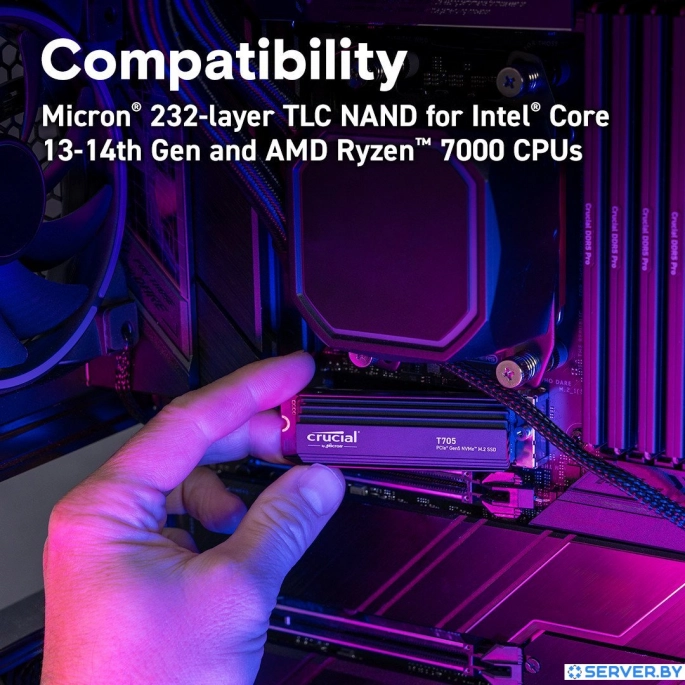 SSD Crucial T705 4TB CT4000T705SSD5. Фото 5