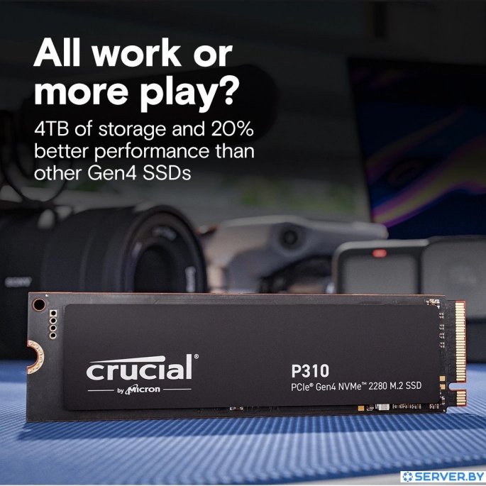 SSD Crucial P310 2280 4TB CT4000P310SSD8. Фото 3