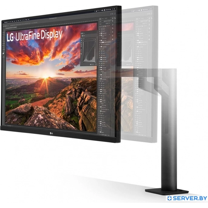 Монитор LG UltraFine 32UN880K-B. Фото 3