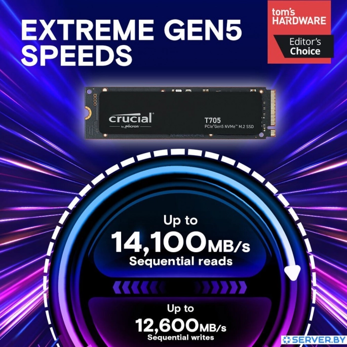 SSD Crucial T705 4TB CT4000T705SSD3. Фото 2