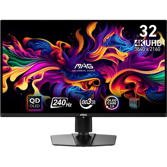 Игровой монитор MSI MAG 321UPX QD-OLED. Фото 1