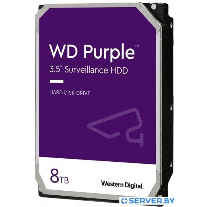 Жесткий диск WD Purple 8TB WD85PURU. Фото 1