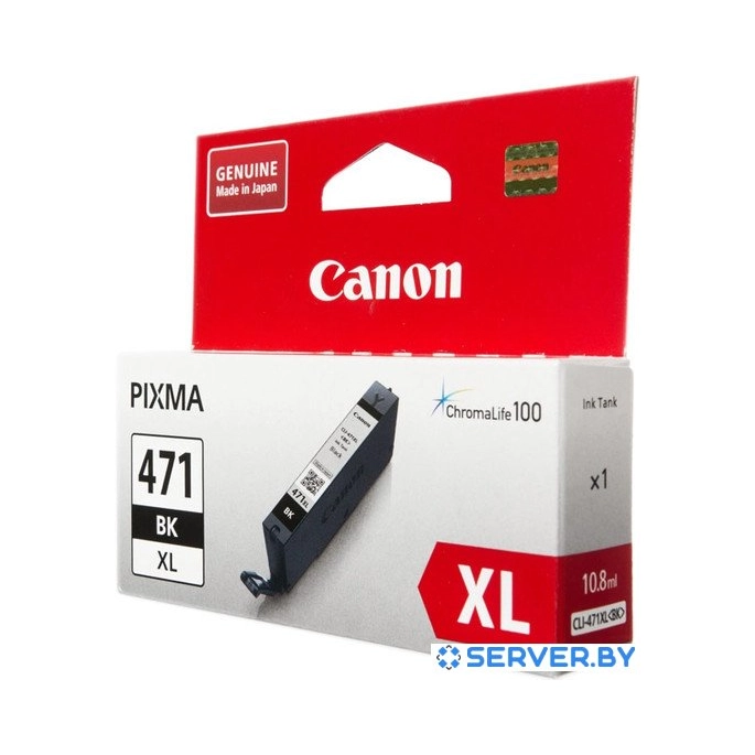 Картридж Canon CLI-471BK XL. Фото 1