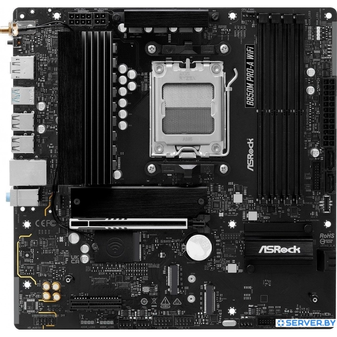 Материнская плата ASRock B850M Pro-A WiFi. Фото 2