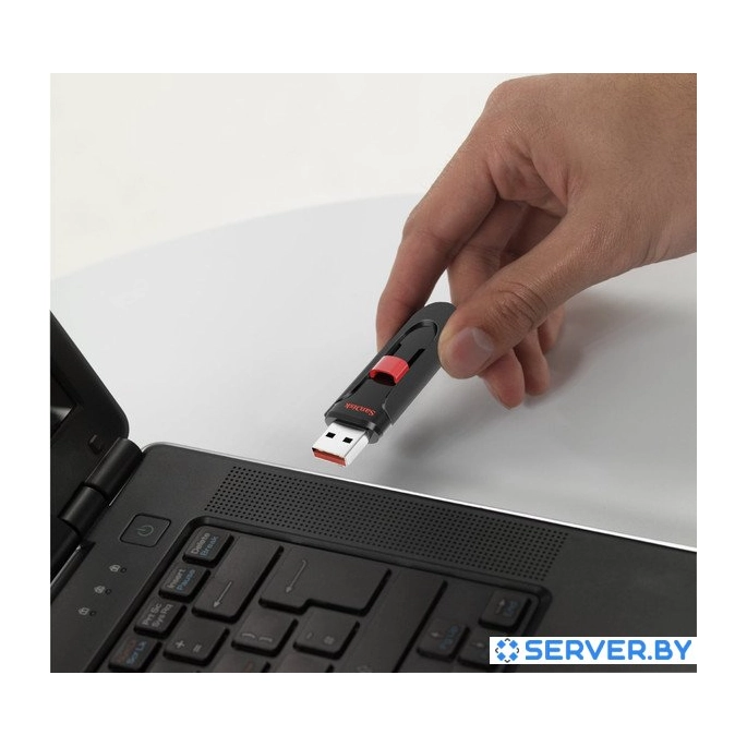 USB Flash SanDisk Cruzer Glide 64GB (SDCZ60-064G-B35). Фото 4