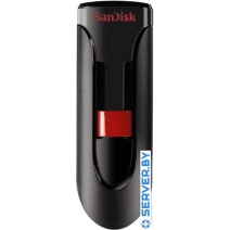 USB Flash SanDisk Cruzer Glide 256GB (черный) [SDCZ60-256G-B35]