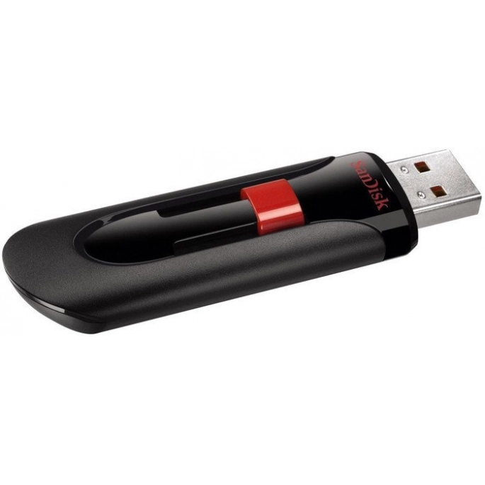 USB Flash SanDisk Cruzer Glide 256GB (черный) [SDCZ60-256G-B35]. Фото 4