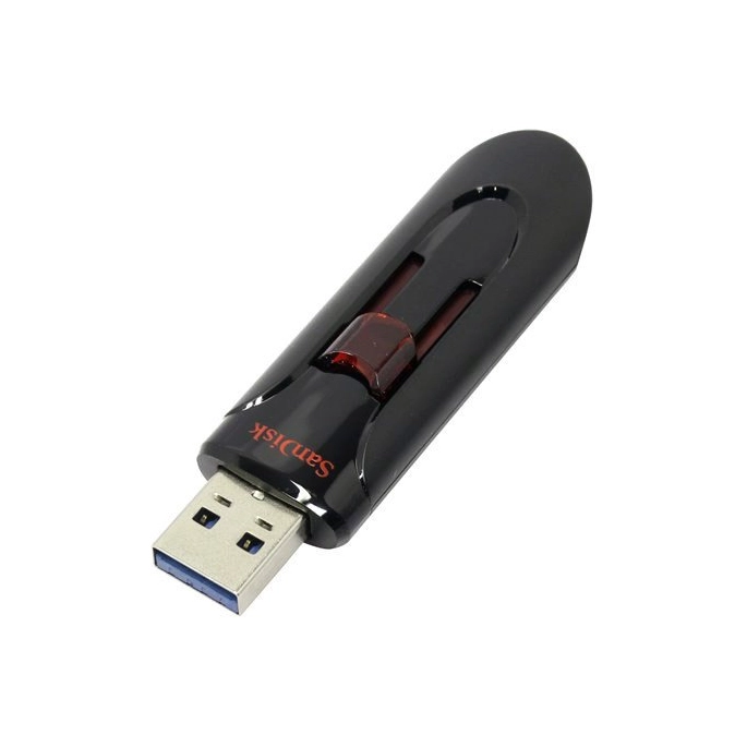 USB Flash SanDisk Cruzer Glide 256GB (черный) [SDCZ60-256G-B35]. Фото 5