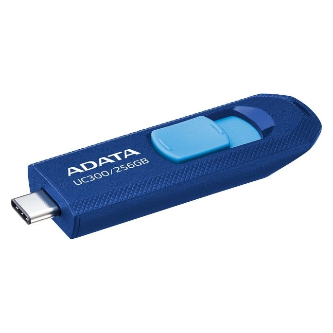 USB Flash ADATA UC300 256GB (синий/голубой). Фото 2
