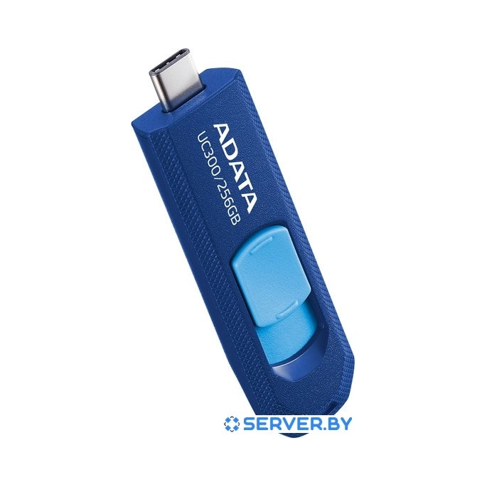 USB Flash ADATA UC300 256GB (синий/голубой). Фото 3